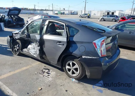 2013 Toyota Prius Two z USA, uszkodzony, nr VIN JTDKN3DU3D1639689